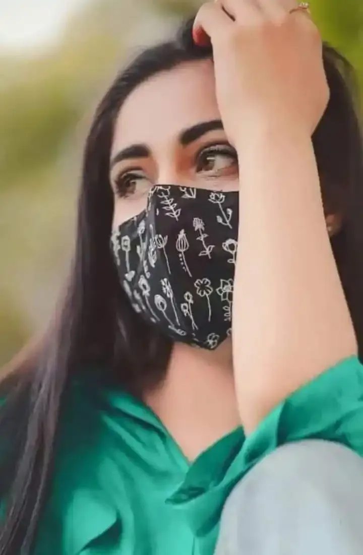 Mask Girl DP, Photos and Images